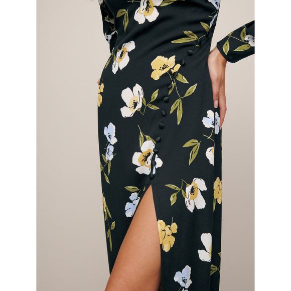 Reformation - NWT Nalani Dress (Color: Tess, Size: 6) Retail: $278 - Picture 5 of 5